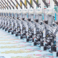 Coiling mixed embroidery machine